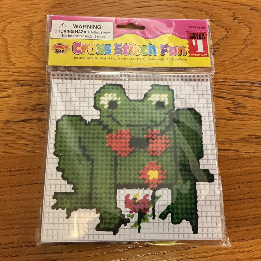 Cross Stitch Kits Precious Moments Fur Ever Friends Cross Stitch Friends Frog